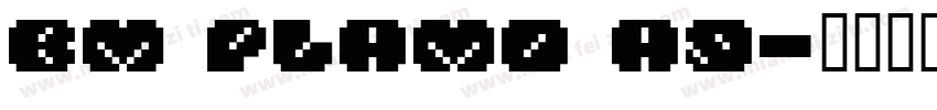 BM plamo A9字体转换